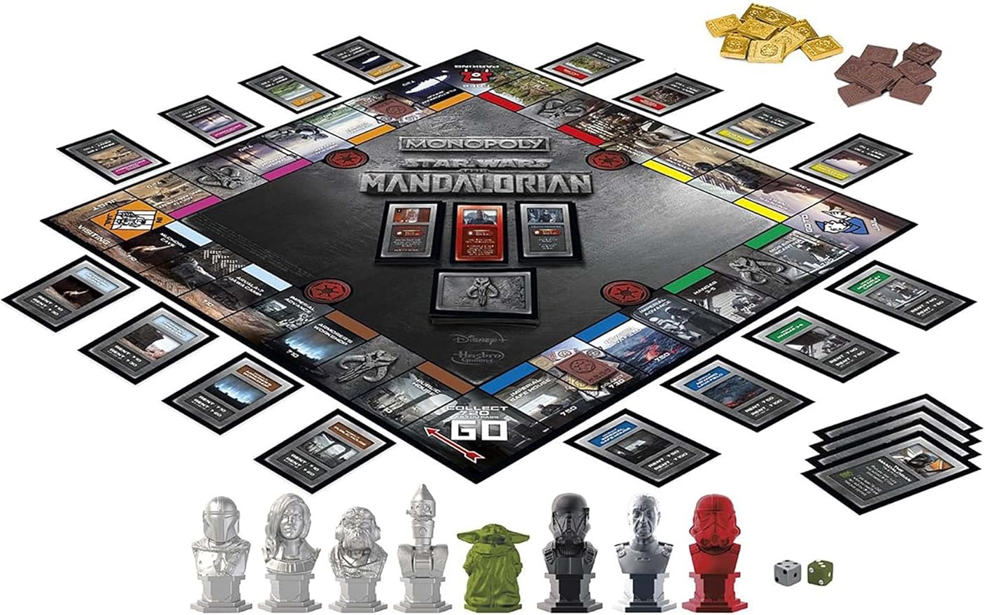 Star Wars The Mandalorian Monopoly Collector's Edition Retro Remnant Stormtrooper Action Figure