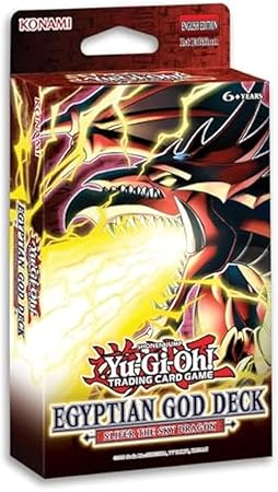 Yu-Gi-Oh Trading Card: Egyptian God Slifer Deck Multicolor