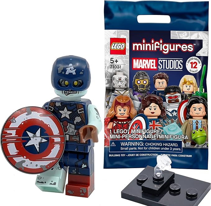 LEGO LEGO Minifigure Marvel Studios Zombie Captain America │ Zombie Captain America [71031-9]