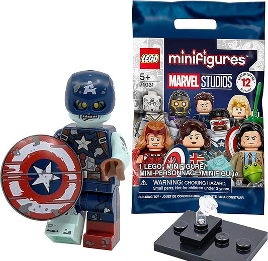 LEGO LEGO Minifigure Marvel Studios Zombie Captain America │ Zombie Captain America [71031-9]