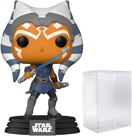 POP Star Wars: The Clone Wars - Ahsoka Tano Funko POP! Vinyl Figure (Includes Compatible Pop Box Protector Case)
