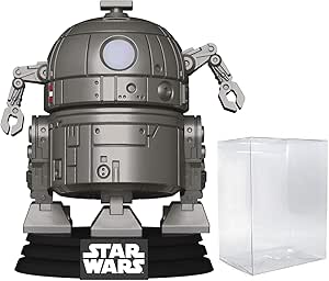 POP Star Wars: Ralph McQuarrie Concept - R2-D2 Funko Pop! Vinyl Figure (Includes Compatible Pop Box Protector Case) Multicolor 9.5cm