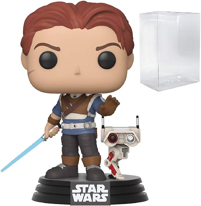 POP Star Wars: Jedi Fallen Order - Cal Kestis BD-1 Funko Vinyl Figure (Includes Compatible Box Protector Case) Multicolor 9.5cm