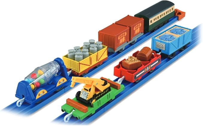 Plarail Thomas Thomas the Tank Engine Let's connect and play! Lots of freight cars collection