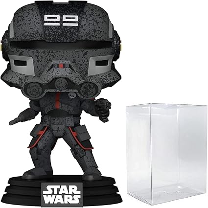 POP Star Wars: Bad Batch - Echo Funko Pop! Vinyl Figure (Includes Compatible Pop Box Protector Case) 9.5cm