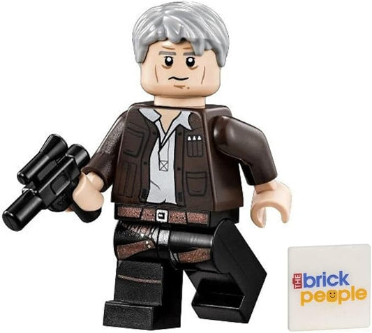 LEGO Star Wars Millennium Falcon Minifigure - Gray-Haired Han Solo (75105)