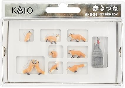 KATO HO Gauge 1/87 Red Fox 6-601 Railway Model Supplies