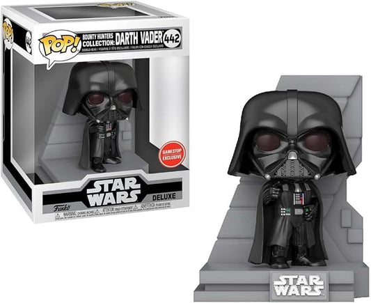 Star Wars Episode V: The Empire Strikes Back Darth Vader Bounty Hunters Deluxe Pop! Vinyl Figure GameStop Exclusive