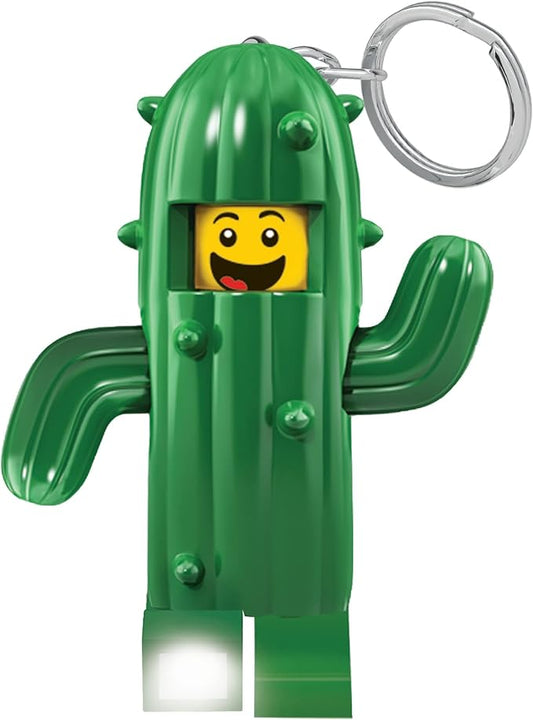 IQ Iconic Cactus Boy Cactus Boy Keychain LED Keychain Light Block Toy Doll Movable Joints Mini Figure