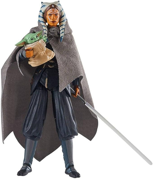 Hasbro STAR WARS Vintage Collection Ahsoka Tano & Grogu Deluxe Action Figure Set 8 Pieces
