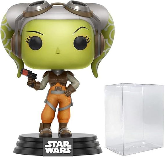 Star Wars Rebels Hera Syndulla Funko Pop! Vinyl Figure (Includes Compatible Pop Box Protector Case)