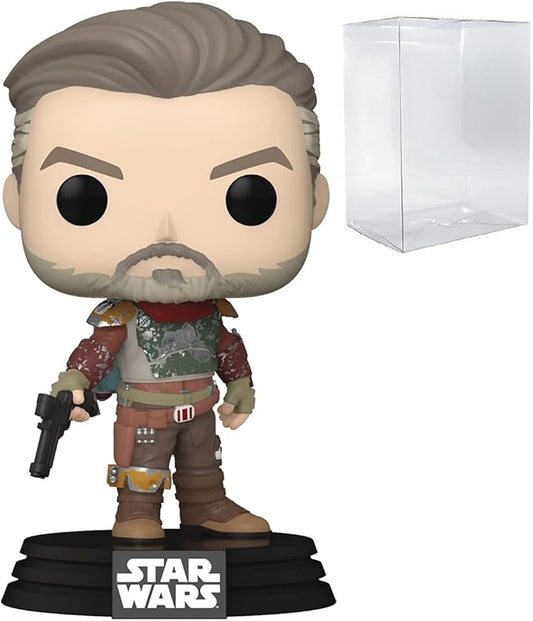 Star Wars The Mandalorian Cobb Vanth [Marshall] Limited Edition Chase Funko POP! Vinyl Figure (Includes Compatible Pop Box Protector Case)