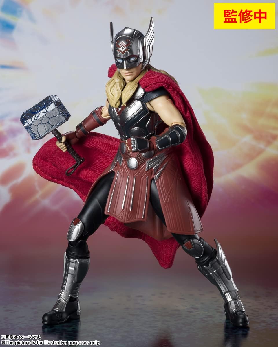 TAMASHII NATIONS S.H.Figuarts MARVEL Jane Foster (Thor/Love & Thunder) Approx. 145mm ABS&PVC&Cloth Painted Movable Figure