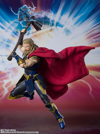 TAMASHII NATIONS S.H.Figuarts MARVEL Mighty Thor (Thor/Love & Thunder) Approx. 165mm ABS&PVC&Cloth Painted Movable Figure