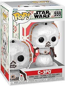 Funko Pop! Star Wars Holiday: C-3PO Snowman