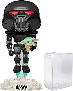 POP Star Wars: The Mandalorian - Grogu [Child] Glow in the Dark Limited Funko Vinyl Figure (Includes Compatible Box Protector Case)