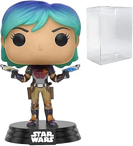 POP Star Wars: Rebels - Sabine Wren Funko Pop! Vinyl Figure (Includes Compatible POP Box Protector Case), Multicolor, 9.5cm