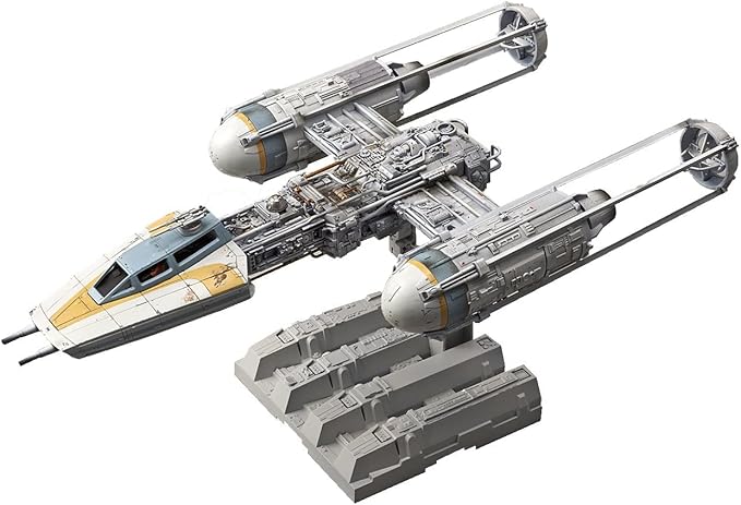 Star Wars Y-Wing Starfighter 1/72 scale color-coded plastic model