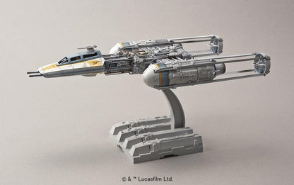 Star Wars Y-Wing Starfighter 1/72 scale color-coded plastic model