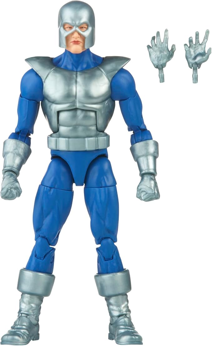 Marvel Hasbro Legends Series X-Men Avalanche 6" Action Figure Toy Accessories 2pcs F3979 Multicolor
