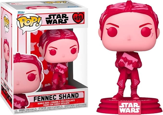 Funko POP! Star Wars Valentine Fennec Shand #499 Limited Vinyl Figure