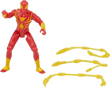 Hasbro Spider-Man MARVEL Marvel Spider-Man Epic Hero Series Iron Spider Action Figure, 4 inches (10 cm) size, with accessories, for ages 4 and up F6976 Authentic Product