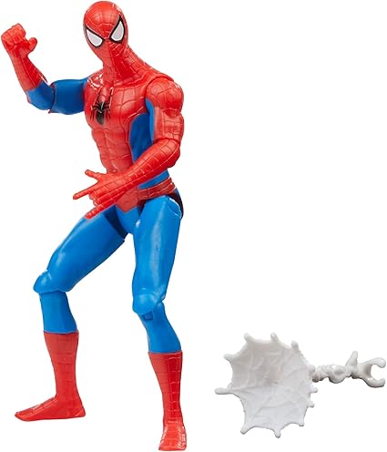 Hasbro MARVEL Spider-Man Epic Hero Series Classic Spider-Man Action Figure, 4 inches (10 cm) size, with accessories, for ages 4 and up F6973 Authentic Product