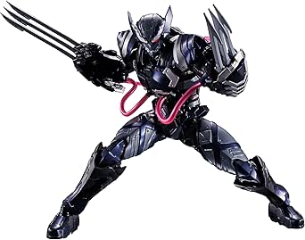 TAMASHII NATIONS S.H.Figuarts Tech on Avengers Venom Symbiote Wolverine Approx. 160mm ABS&PVC Painted Movable Figure BAS64165
