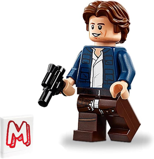LEGO Star Wars Minifigure - Han Solo Holster Pattern (with Blaster) 75243