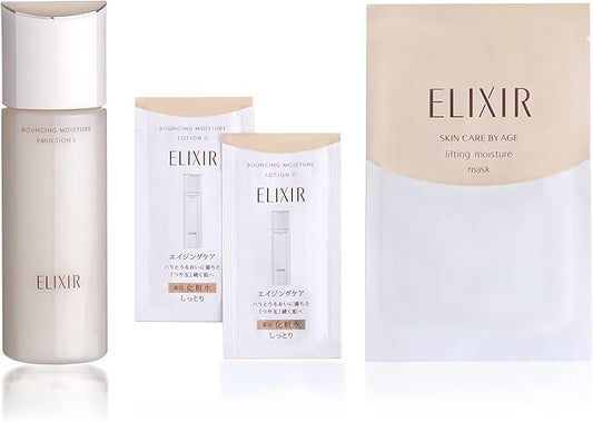 "Released on September 21, 2022" [Pre-order bonus] Elixir Superiel [Quasi-drug] Lift Moist Emulsion SP 1 Emulsion Relaxing aqua floral scent Refreshing Sample included 130mL