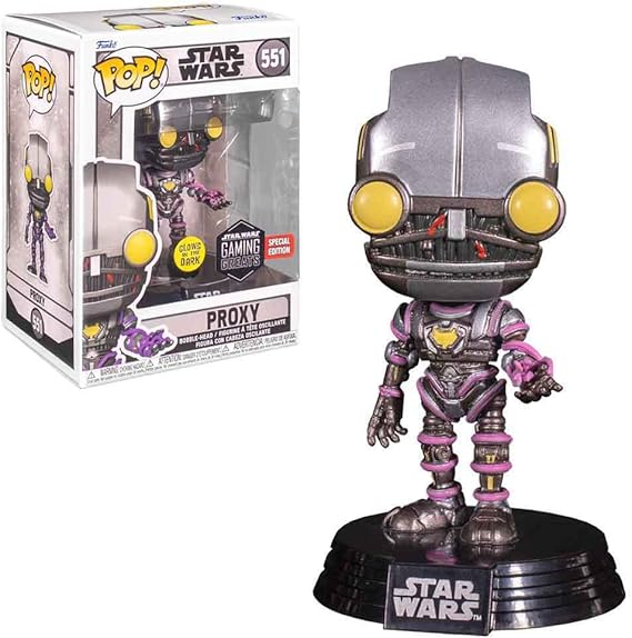 Funko Pop! Star Wars: Force Unleashed - Proxy (GW), Collectible Action Vinyl Figure - 65047