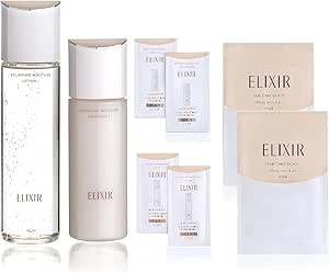[Amazon.co.jp Exclusive] Elixir Superiel Quasi-drug Lift Moist Lotion SP 1 + Lift Moist Emulsion SP 1 Refreshing Lotion + Emulsion Sample Included