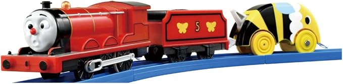 TAKARA TOMY Plarail Thomas TS-14 Plarail James and Honey Bee Running Train Toy Ages 3+