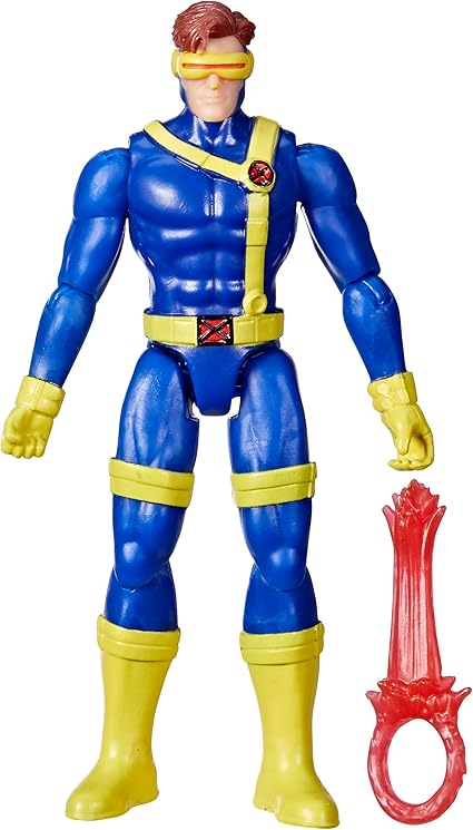 Hasbro MARVEL Marvel X-MEN '97 Epic Hero Series Cyclops 4 inch (10 cm) action figure, 4 inch (10 cm) size action figure, superhero toy, X-MEN action figure, for ages 4 and up F8124 Genuine product