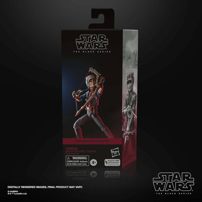 Hasbro Star Wars Black Series STAR WARS Omega (Mercenary Gear/Mercenary Gear), Star Wars: Bad Batch 6 inch (15 cm) size action figure, for ages 4 and up F7104 Genuine product