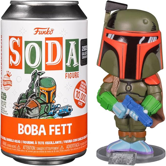 Funko Star Wars 2022 Boba Fett Retro Comic Soda Vinyl