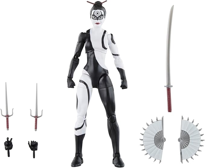 Hasbro MARVEL Marvel Legends Series Lady Bullseye, Marvel Knights Comics 6 inch (15 cm) Size Action Figure, Marvel Legends Action Figure F6622 Genuine Product