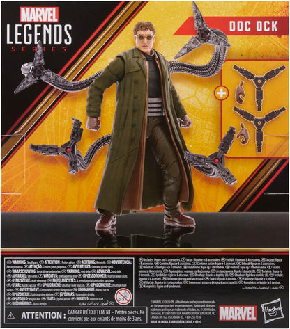 Hasbro Marvel Legends Series MARVEL Spider-Man 2 Doctor Octopus 6-inch (15cm) Size Action Figure, Ages 4 and up F7115 Genuine Product