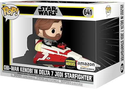 [Amazon Exclusive] Funko Ride Star Wars Funko Ride Star Wars Obi-Wan in Delta Figure