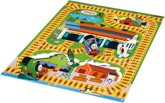 TAKARA TOMY "Tomica Thomas the Tank Engine Thomas and Percy's Sodor Island Map Set" Minicar Car Airplane Toy 3 years old and up Toy Safety Standards Passed ST Mark Certification TOMICA TAKARA TOMY