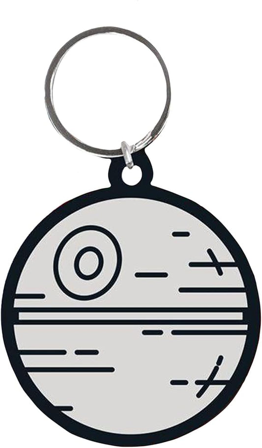 Star Wars Death Star Rubber Keychain