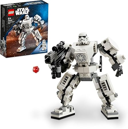 LEGO Star Wars Stormtrooper Mecha Suit Toy Present Birthday Block Educational Christmas Boys Girls Children 6 Years Old 7 Years Old 8 Years Old Space 75370