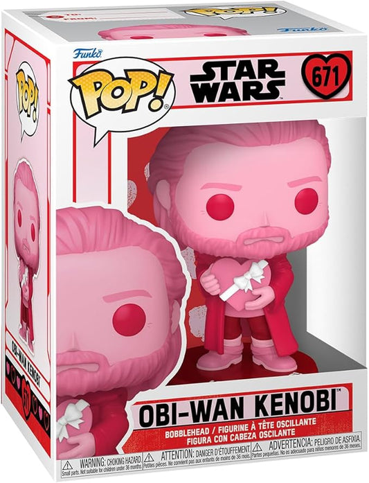 Funko Pop! Star Wars: Valentine, Obi-Wan Kenobi, 76215