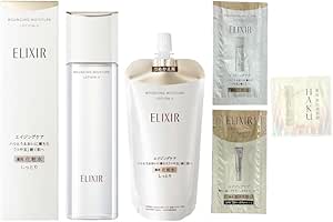 Shiseido Elixir Superiel Lift Moist Lotion SP II Main Body & Lotion SP II Refill & Sample Set International shipping available
