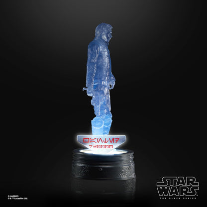 Star Wars Black Series Holocom Collection Han Solo Collector's 6-Inch Action Figure with Light-Up Holo-Pack for Ages 4 and Up, F8319