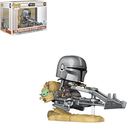 Funko Pop! Rides Deluxe Star Wars: Mandalorian/Speeder Figure
