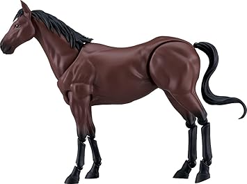 Max Factory figma Wild Horse [Brown] Non-scale Plastic Painted Movable Figure