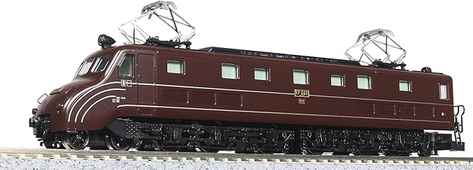 KATO N Gauge EF55 Takasaki Driving Station 3095 Railway Model Electric Locomotive