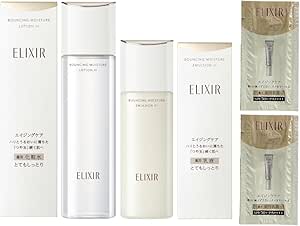 ELIXIR Superiel Lift Moist Lotion SP Ⅲ Main Body & Emulsion SP Ⅲ Main Body & Sample Set Officially handled by Shiseido Manufacturer International shipping available