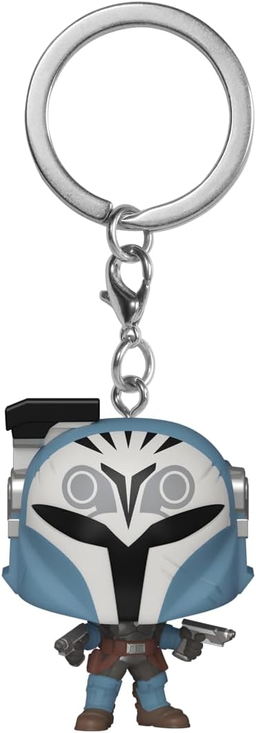 [Funko] POP! Keychain: Star Wars The Mandalorian S9 - Bo-Katan - Bo-Katan - Collectible Vinyl Mini Figure Novelty Keyring - Stocking Filler - Gift Idea - Official Merchandise - TV Fan